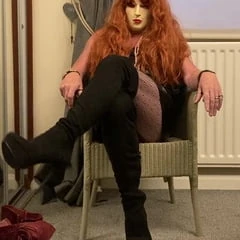 Mask and wig!