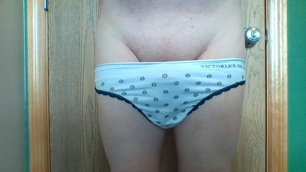 VS White Thongs #4