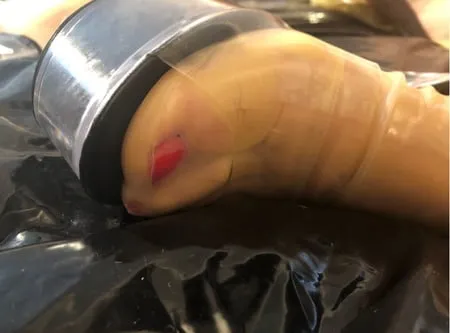 transparent latex masturbation         