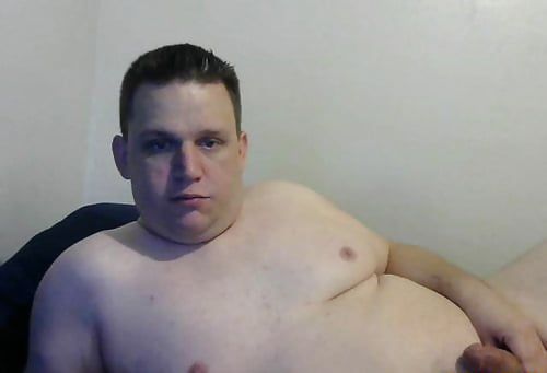 Fat bottom cub Jake masturbating #2