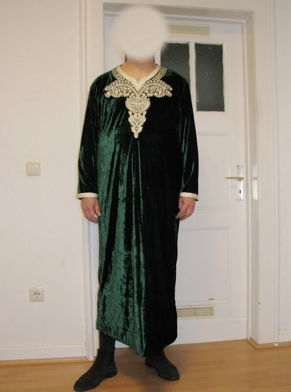 Samt-Kleid