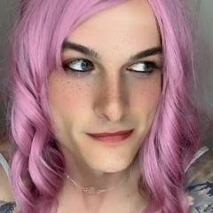 Cute Femboy in pink