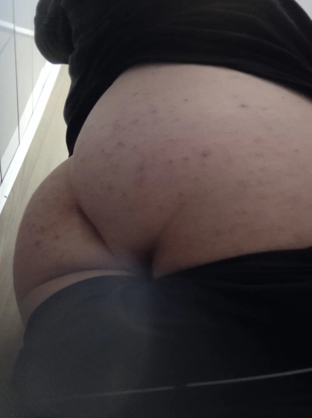 Sissy ass after the gym