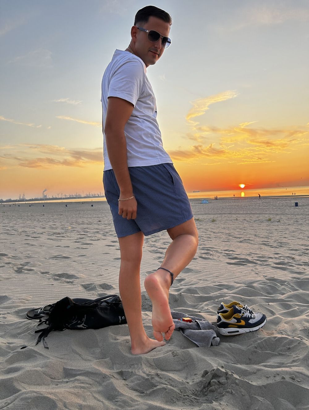  German boy on the nudist beach #23