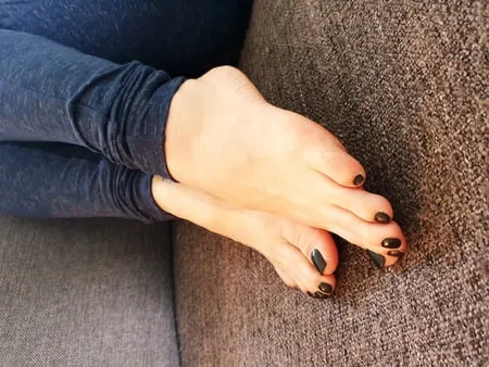 feet and heels of my wife           