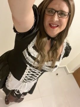 Caged sissy maid #28