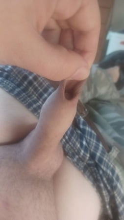 Shaved uncut cock 