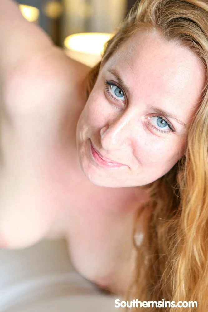 Voluptuous ginger plays with herself at SouthernSins #13