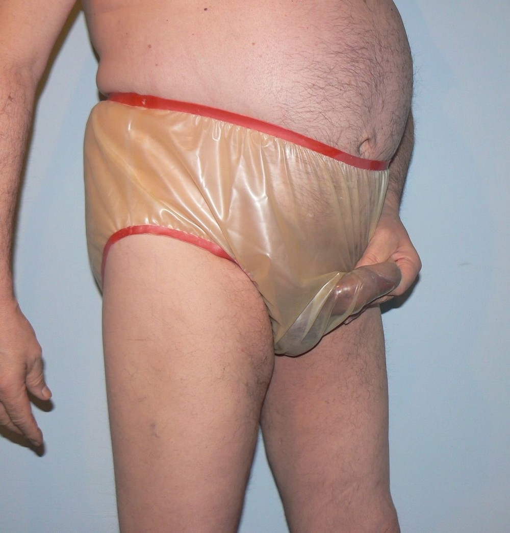Gummibub in clear Rubber Pants #35