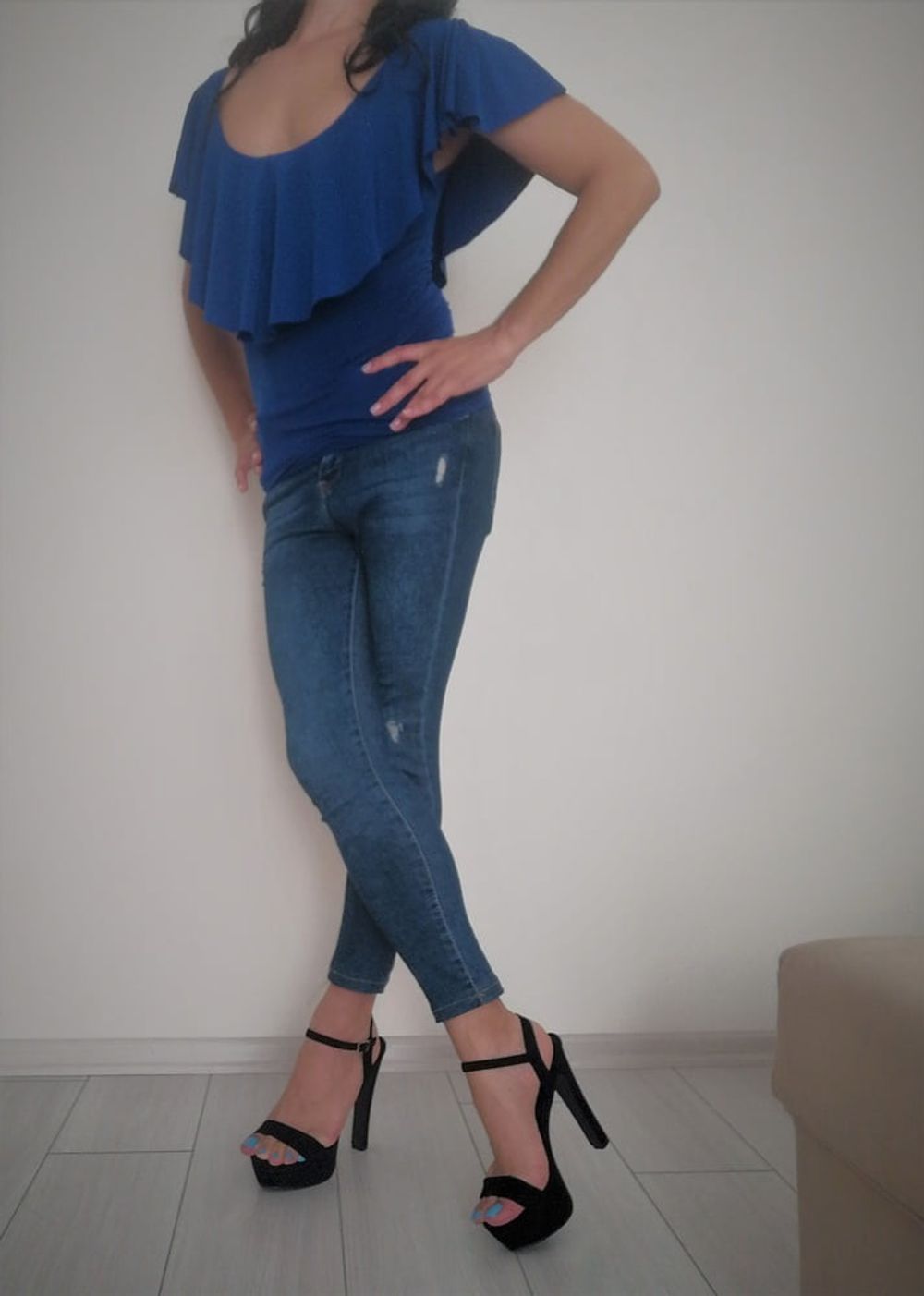 Jeans &amp; Platform Heels #22