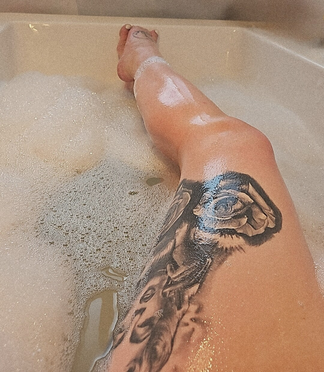 Cum wash my... feet? 