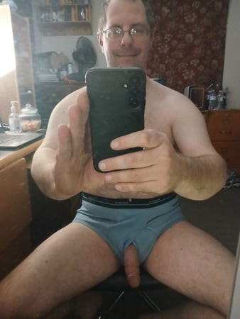 Posing in Vintage Hanes