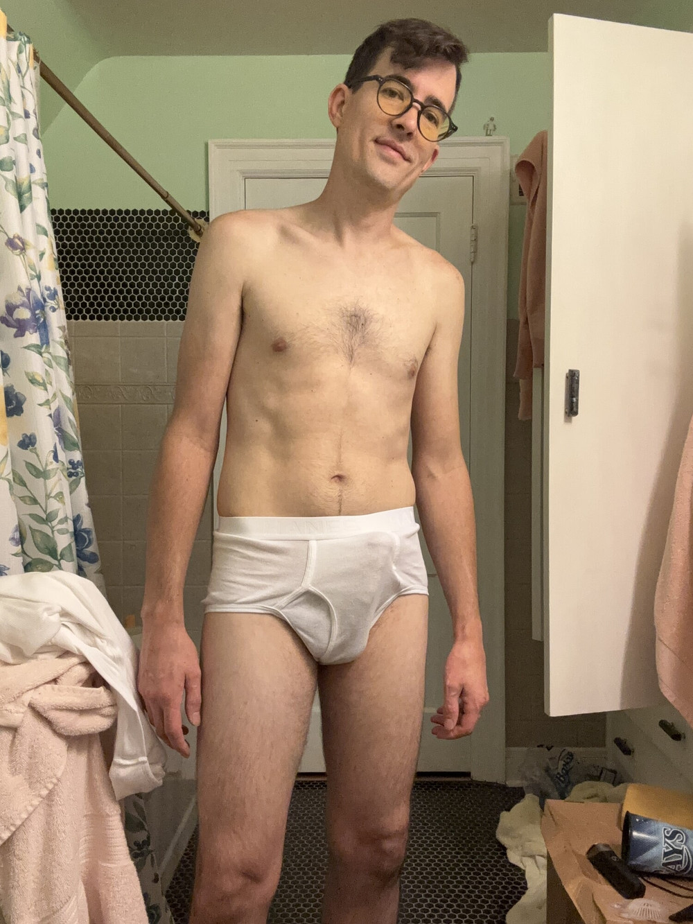 Tighty whities make hard