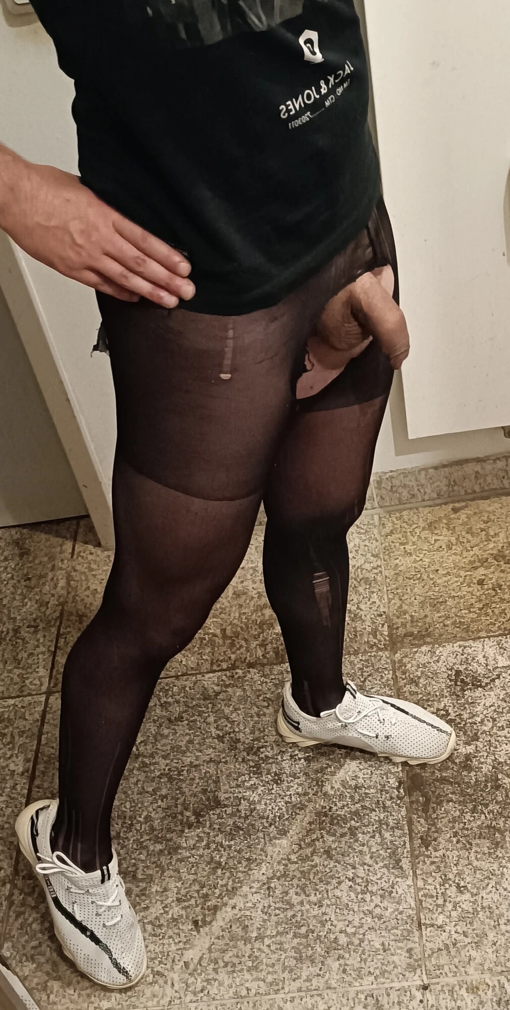 Ripped Nylons in bitchy mood #4