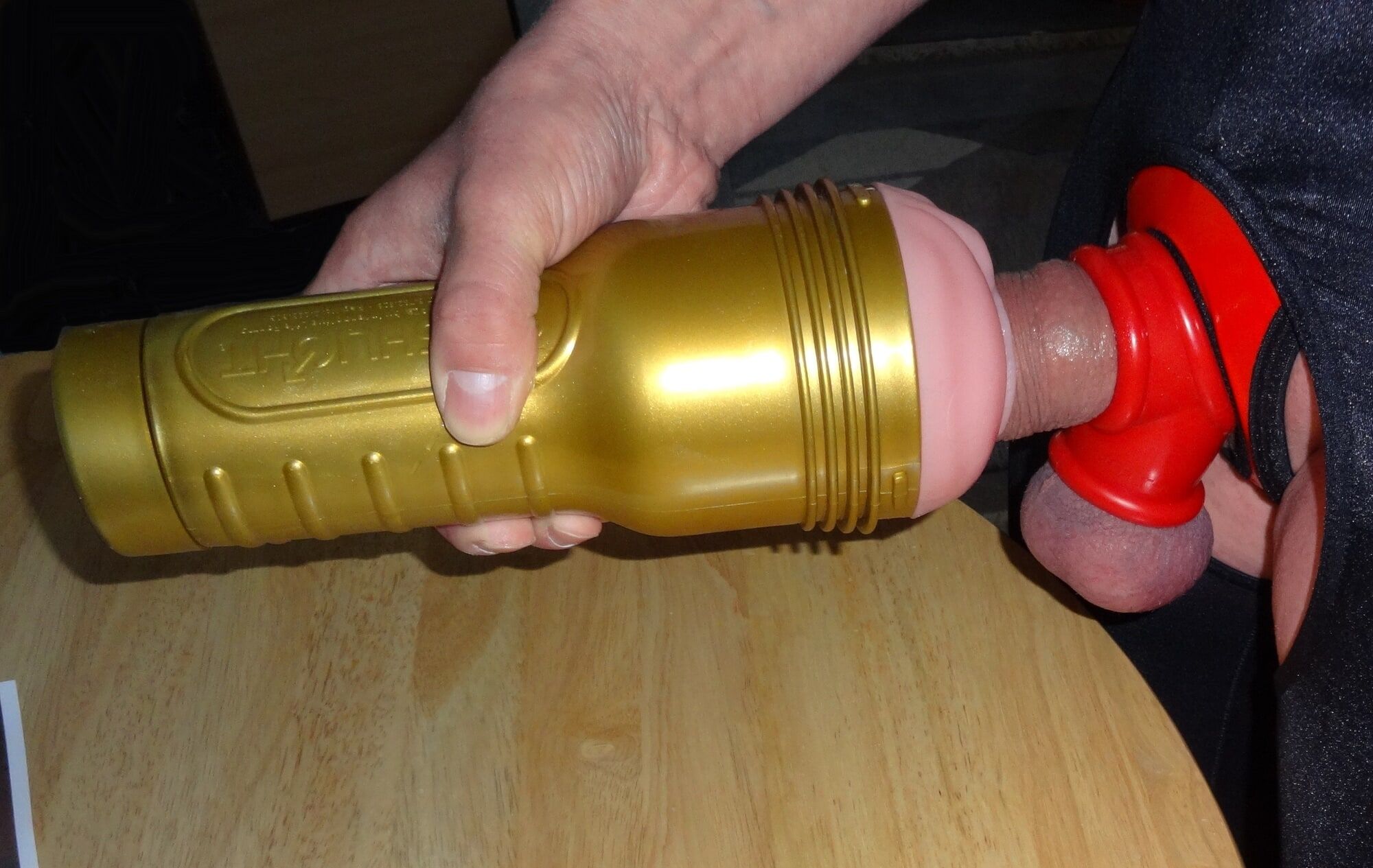 My cock with fleshlight #8