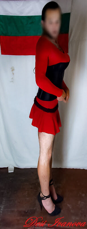 Red skirt. No limits. Just dirty thoughts. 😈 #36