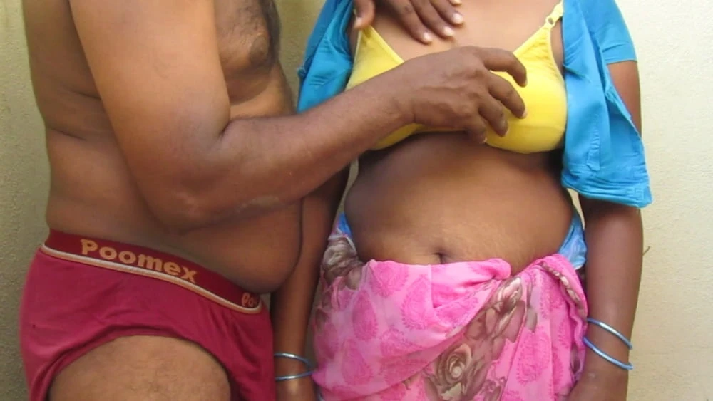 Hot tamil couple dress removing #6