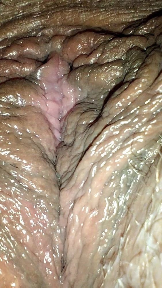 Extreme pussy close-up of chubbygushergal #7