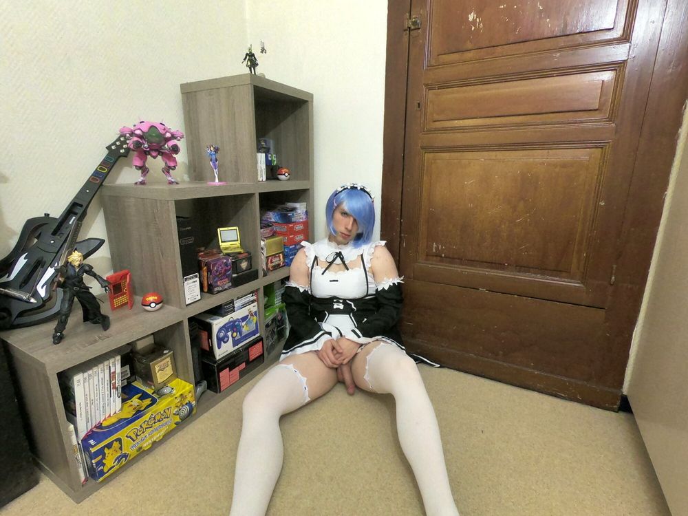 Rem trans cosplay #17