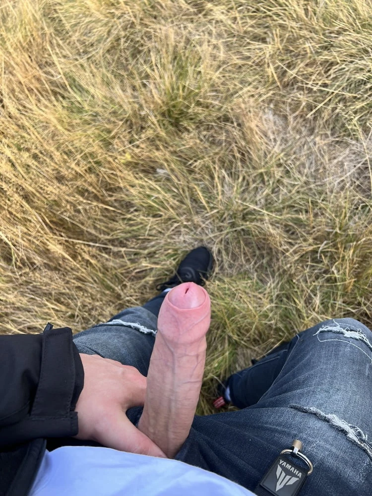 My uncut cock #8
