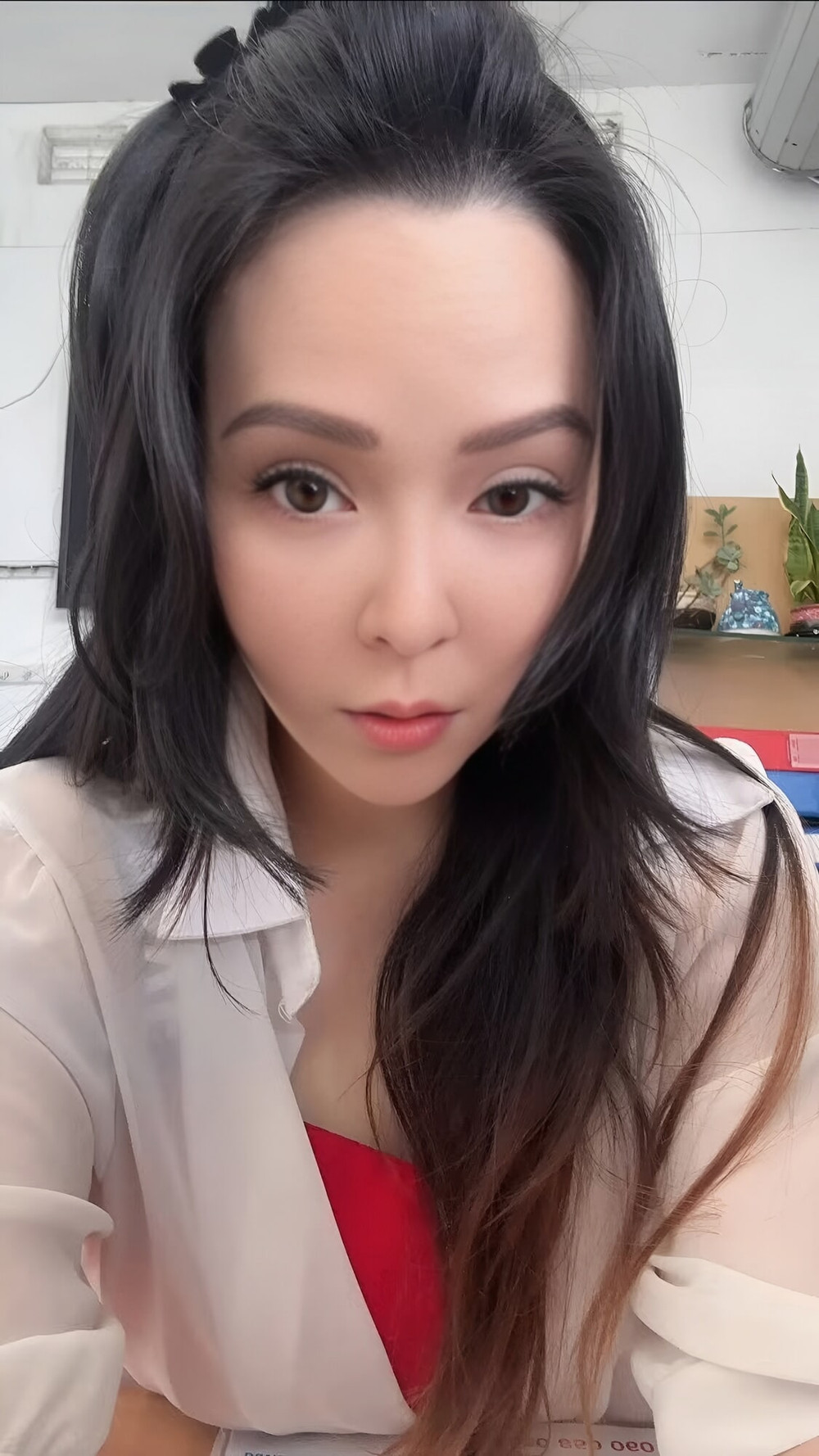 Misstaiwan posing in sexy clothes at work  #6