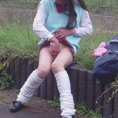 Pai-chan in Schoolgurl Uniform