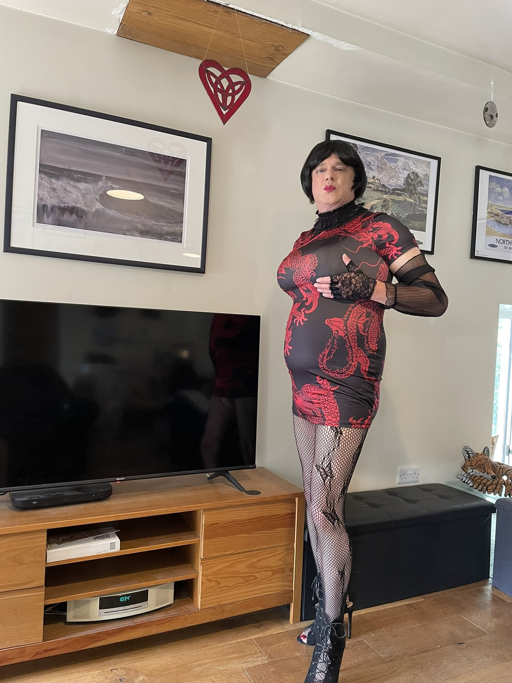 sissy in short dress #11