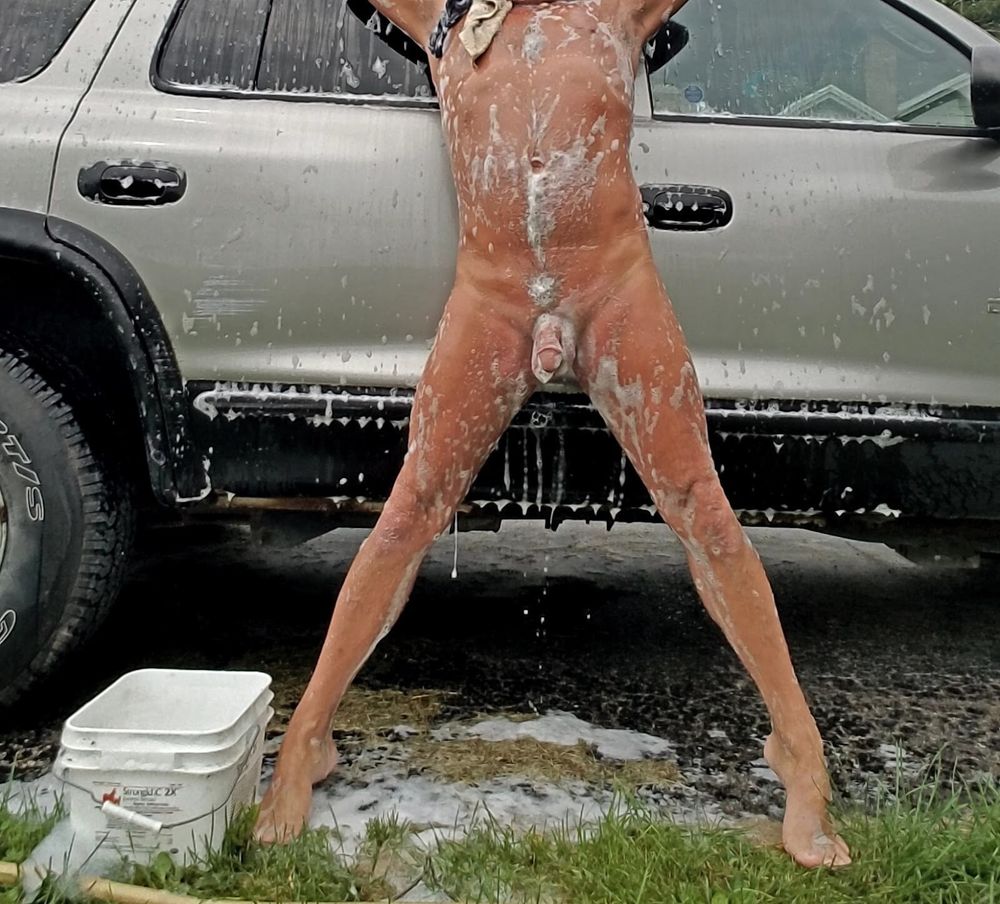 Nude Car Wash in Public #46