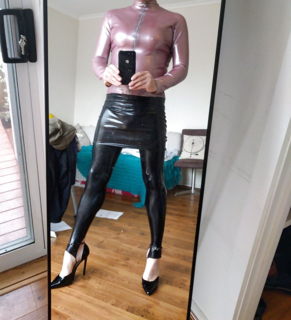 Rose Latex Top - Headless