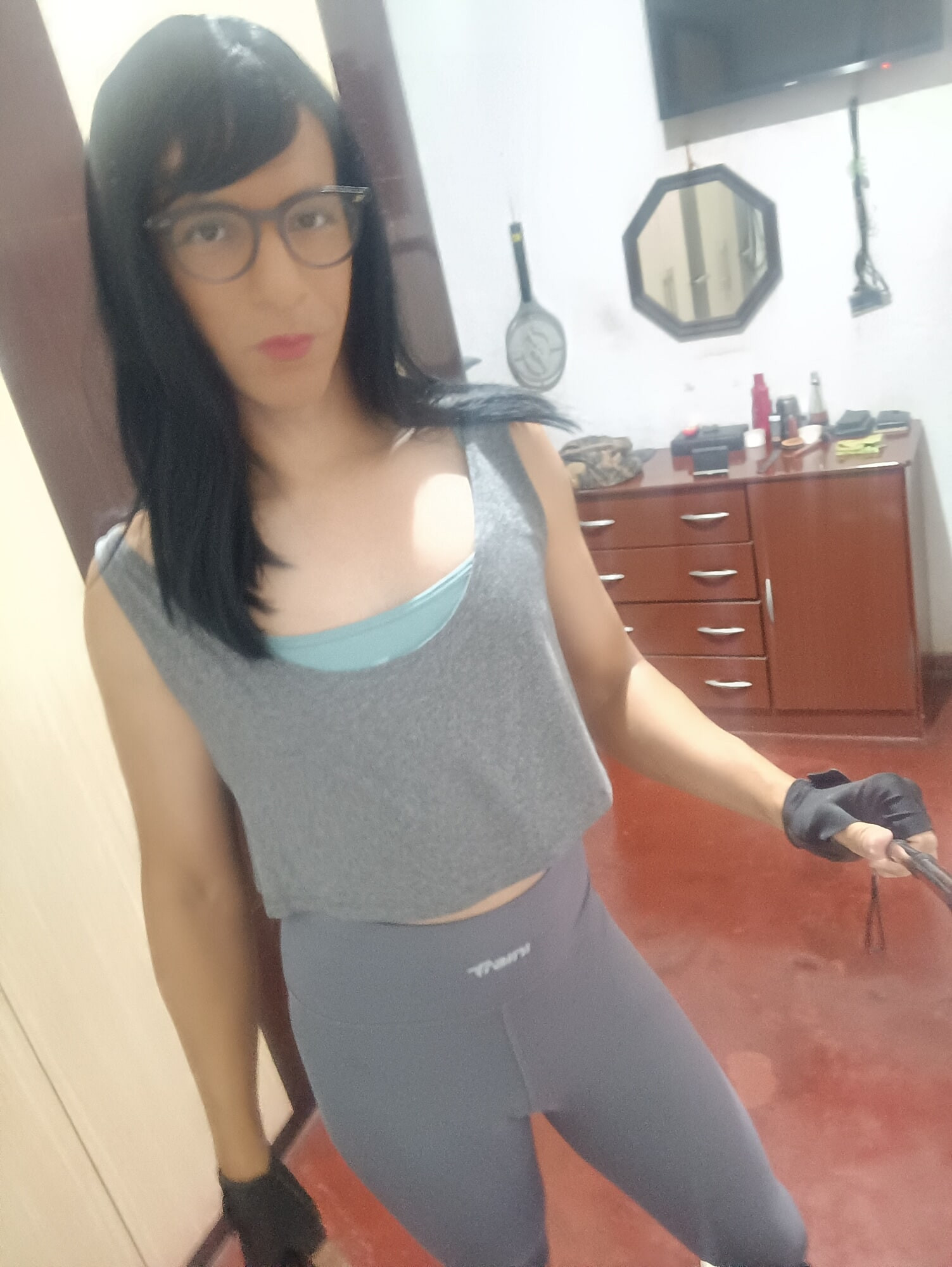 Sakura Nakamura Skinner legging Grey  #35