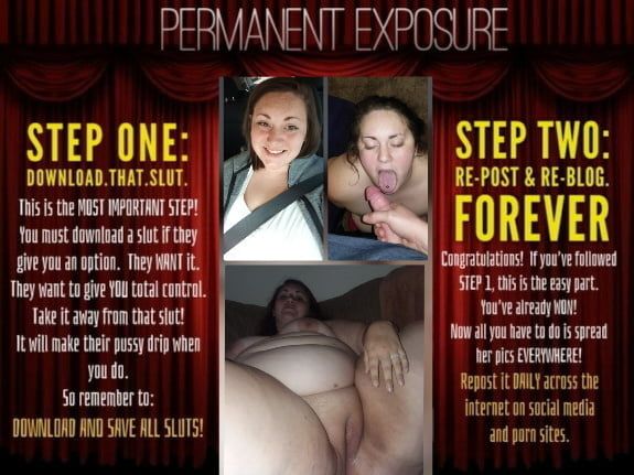 Fat Pig Exposed Web Slut Olvia #5