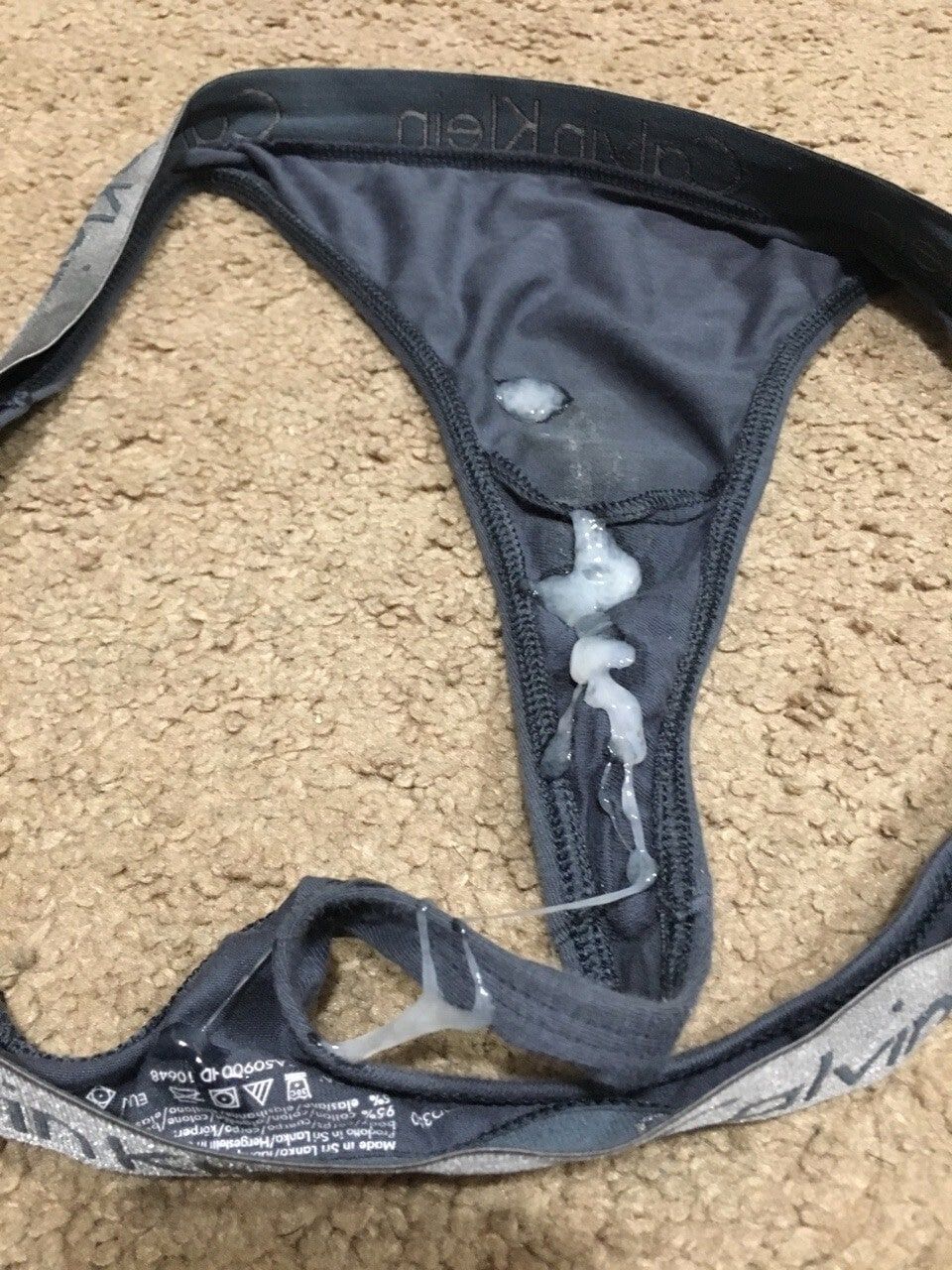 Cum on panties  #4