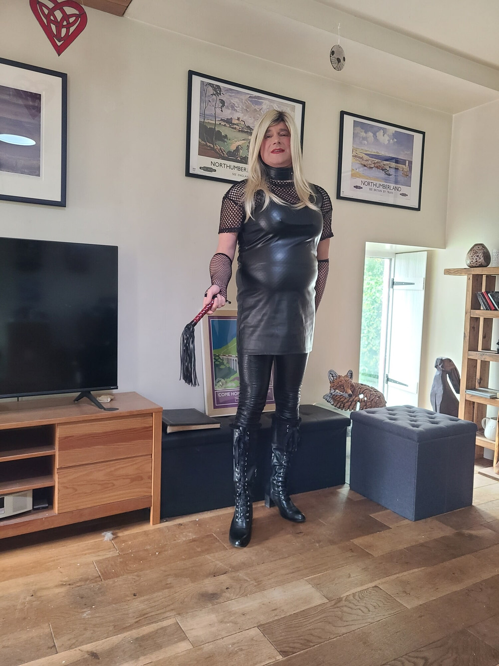 leather sissy #10