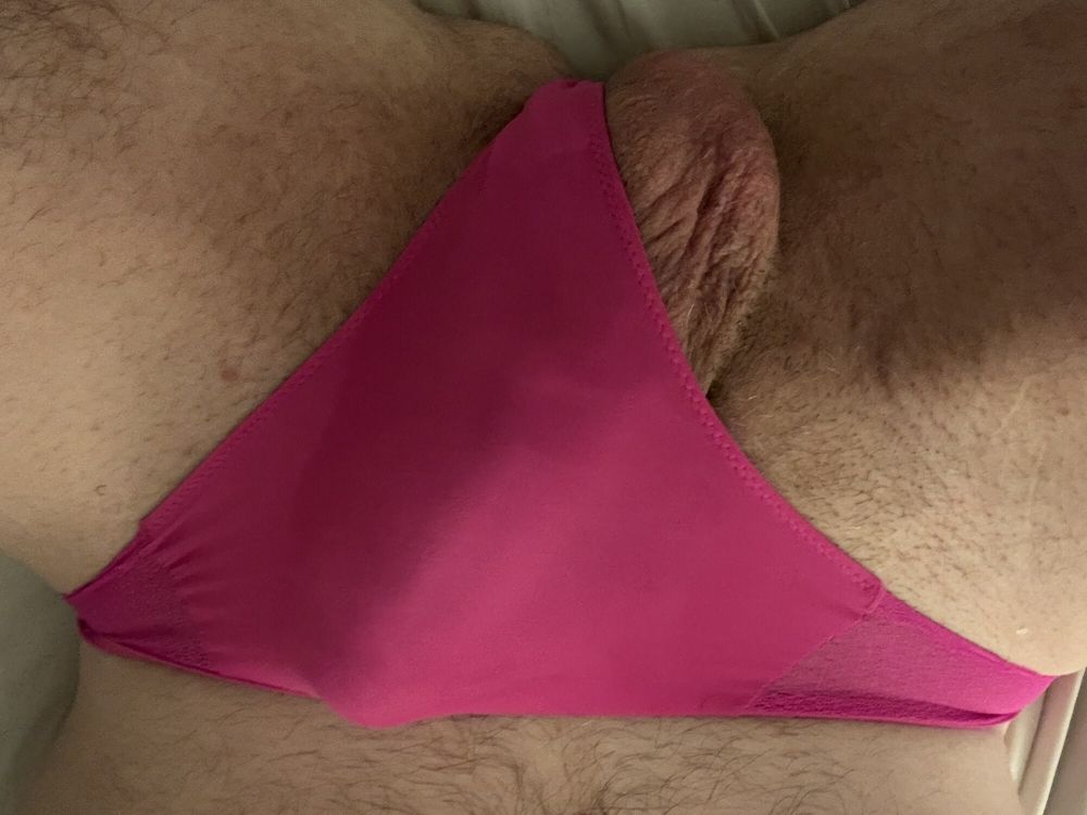 Perfect Penis in Pink Panties #8