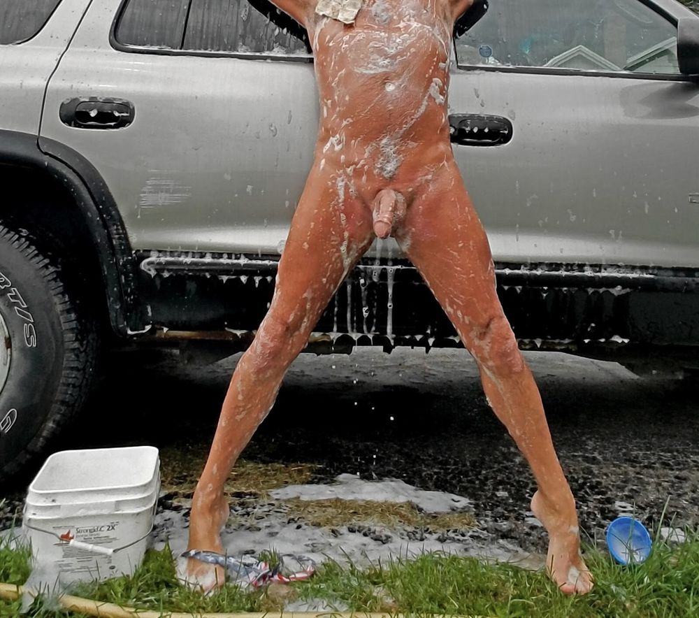 Nude Car Wash in Public #55