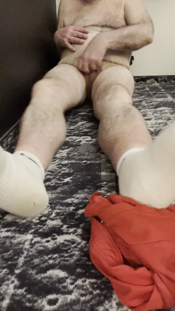 Coach Karl White Socks, Bare Feet Bare Balls 5835 #28