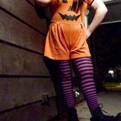 Pumpkin Princess (goth tranny)