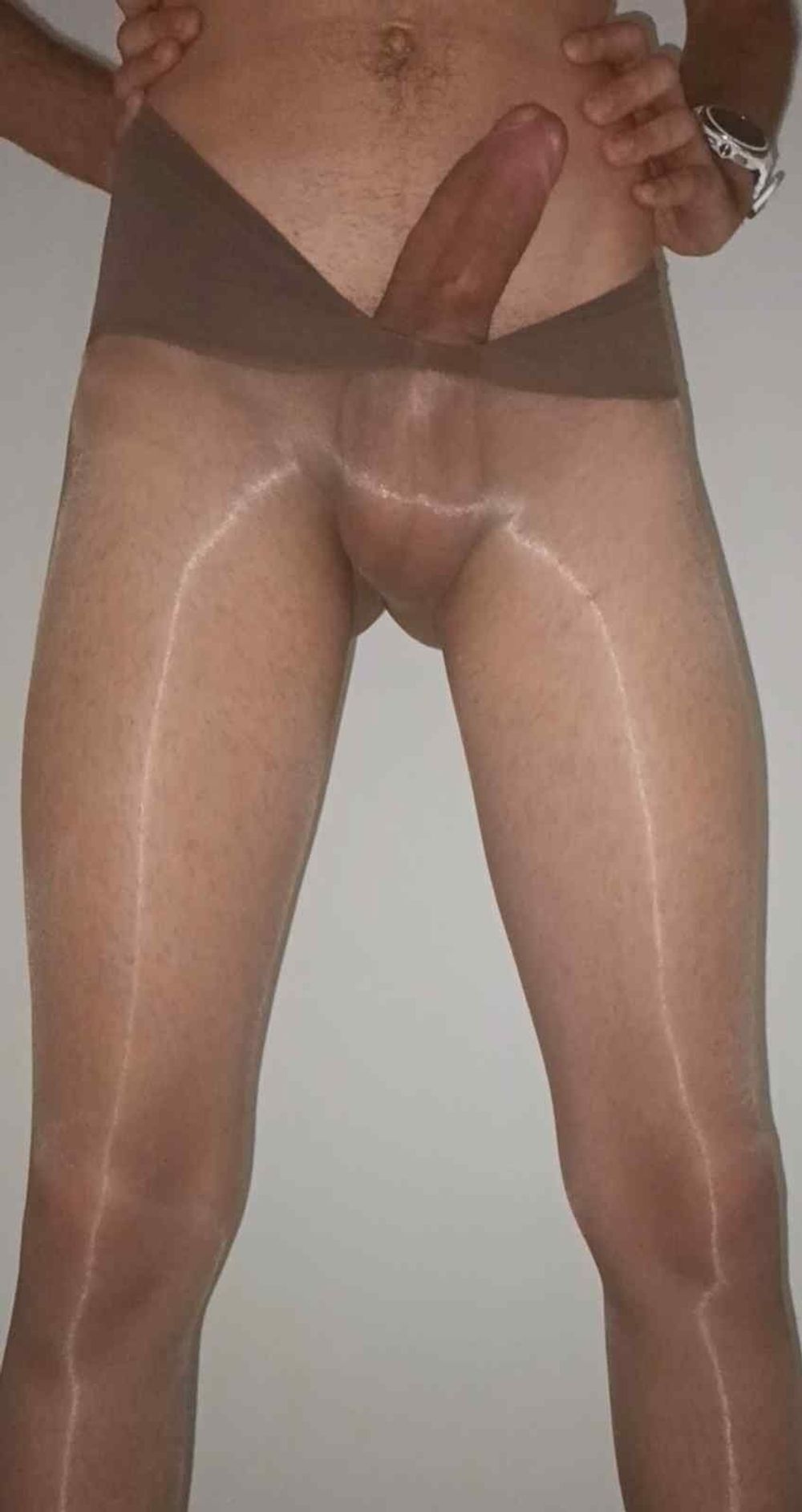 dick and seamless pantyhose #3