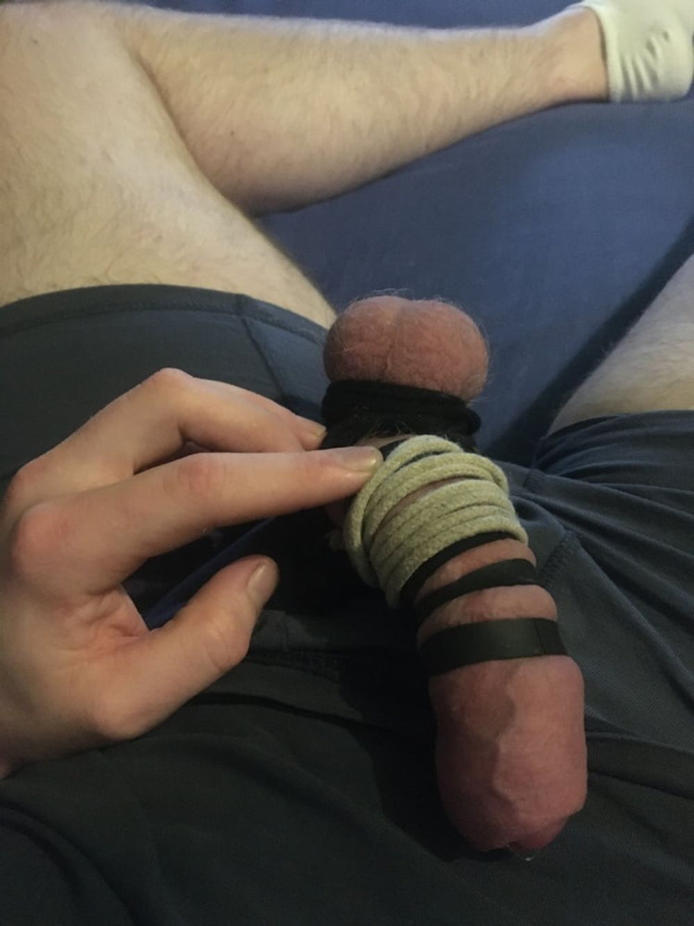 Tied Up Cock And Balls Pt. ll #3