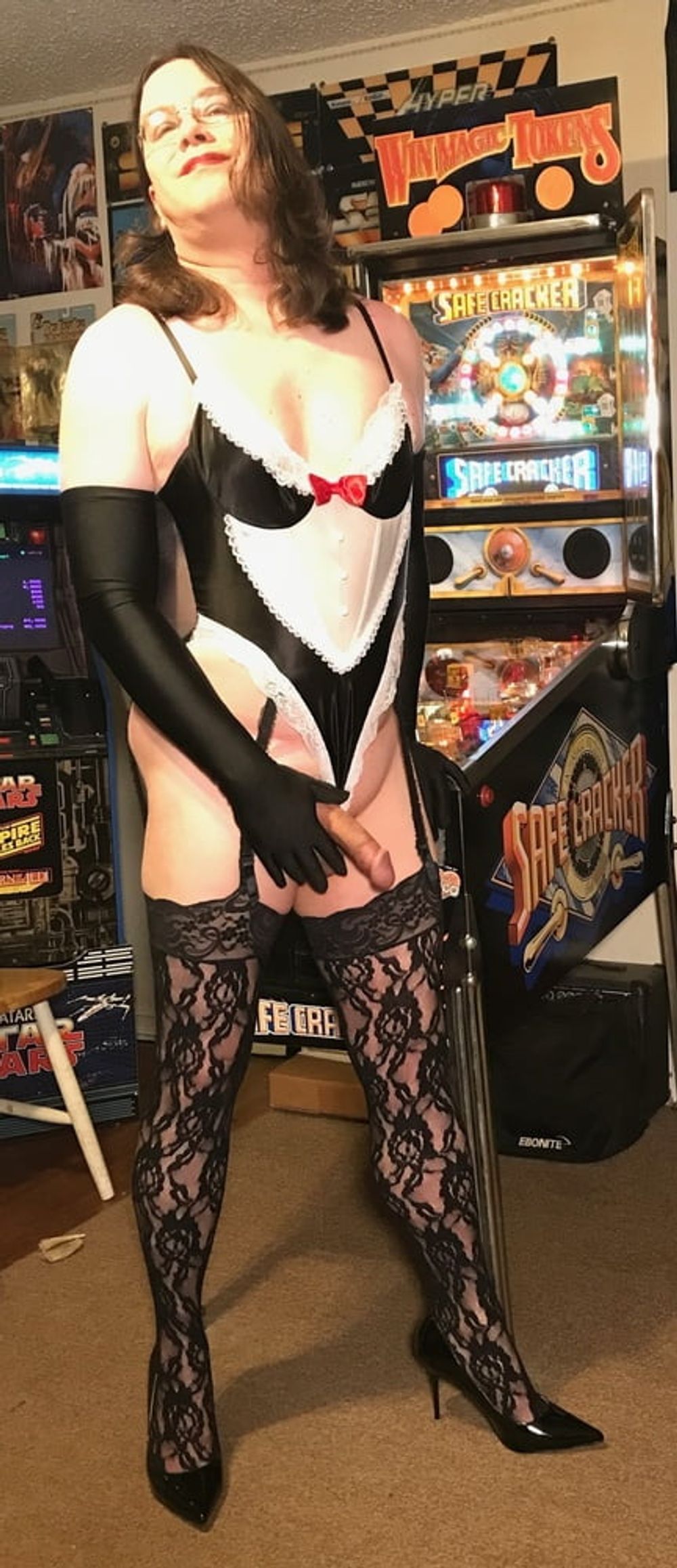 Joanie - Vintage Tuxedo Teddy #2