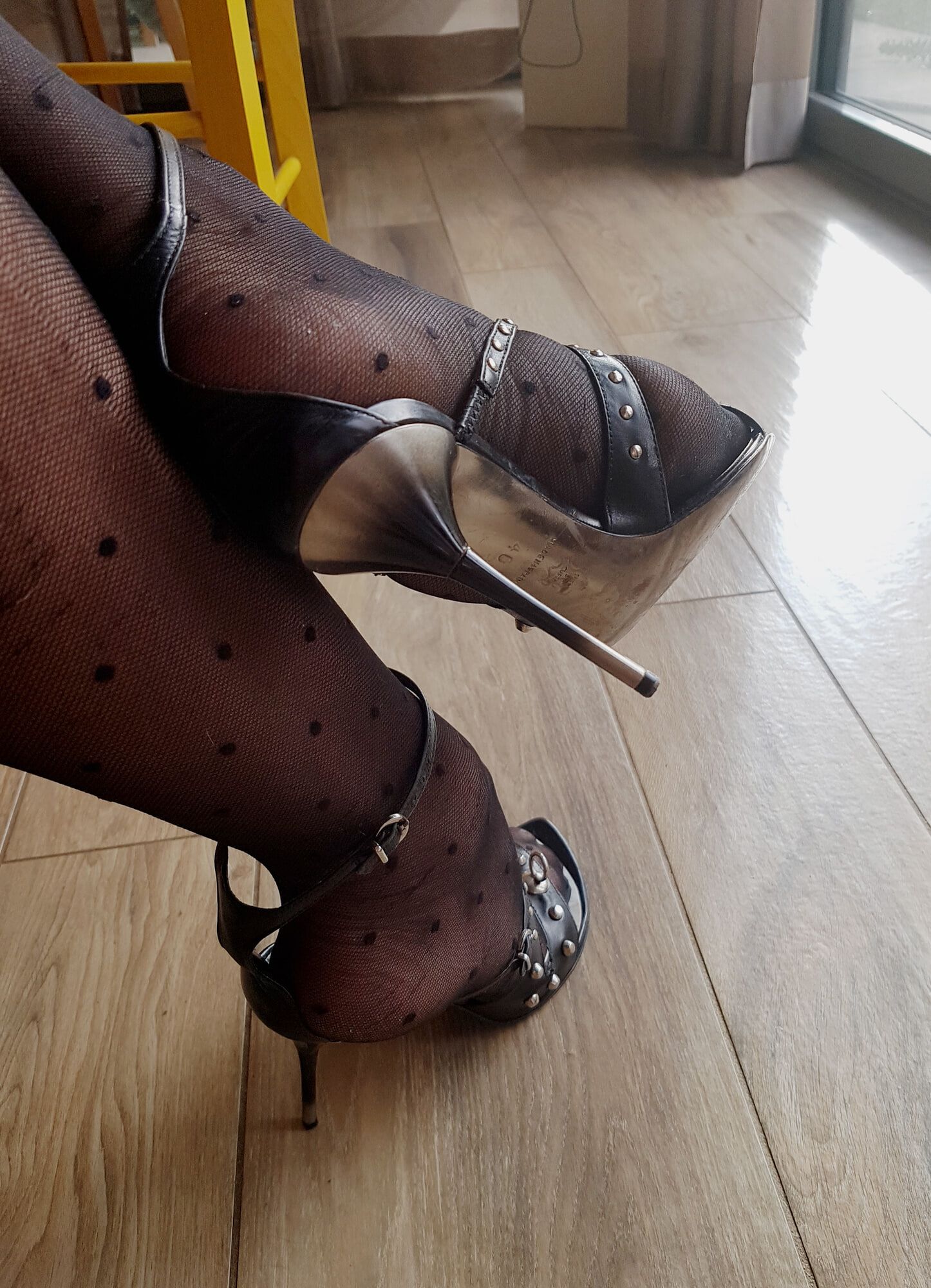 my wife's teasing fetish stiletto heels  #8