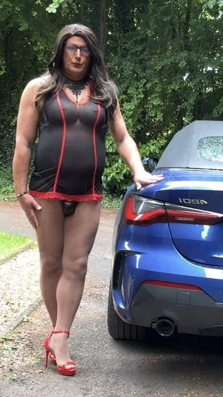 Sexy Crossdresser Kellycd2022 in sexy outfit and pantyhose  #26