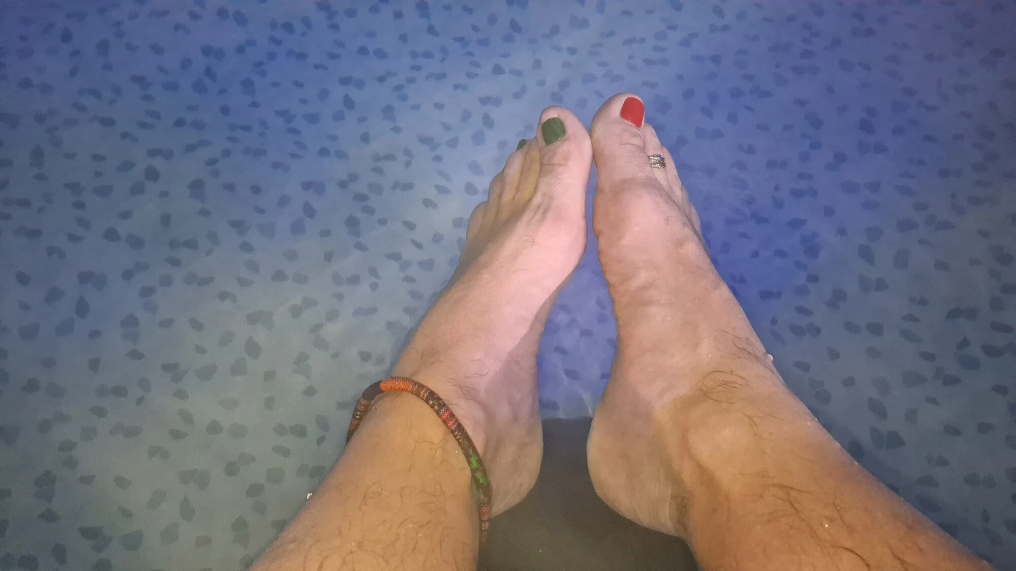 Just my Christmas feet
