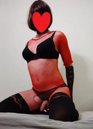 cd enjoying big black dildo in lingerie         