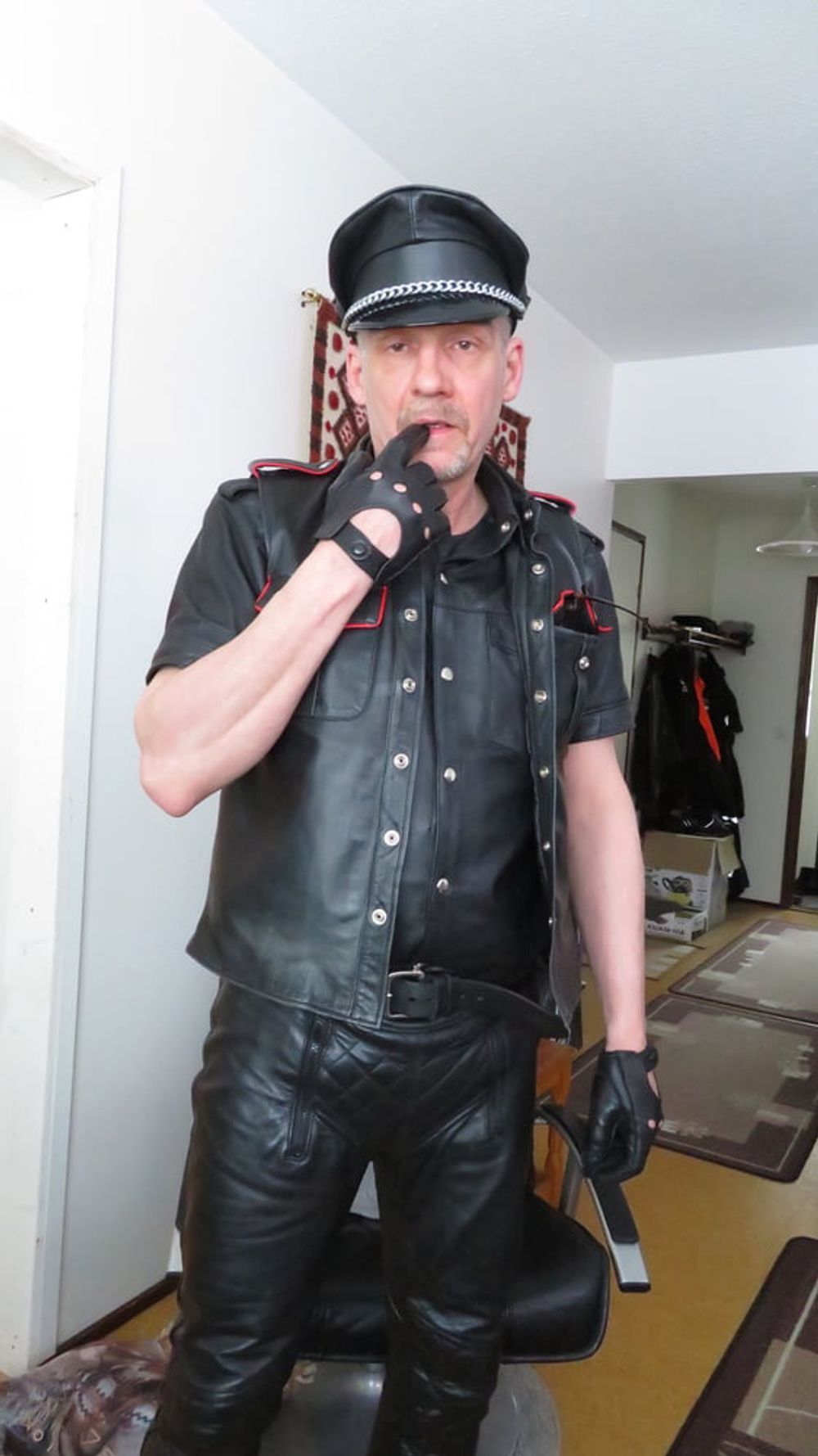 Finnish leather gay Juha Vantanen  #6