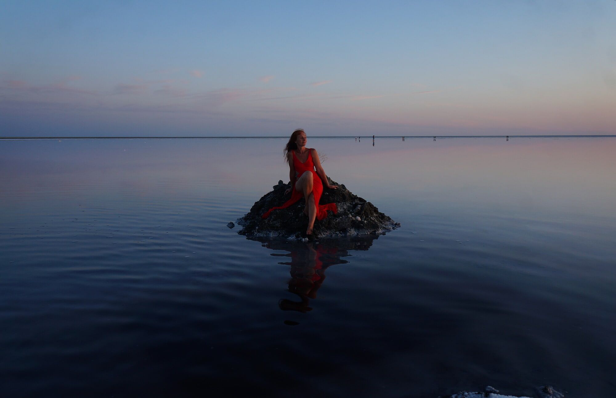 On the salt of the surface during sunset #10