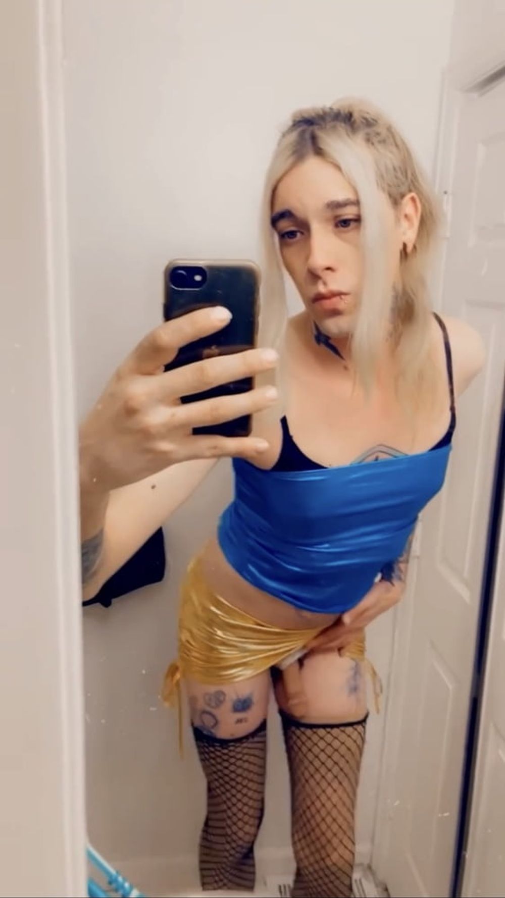 Blue and Yellow Slut #60