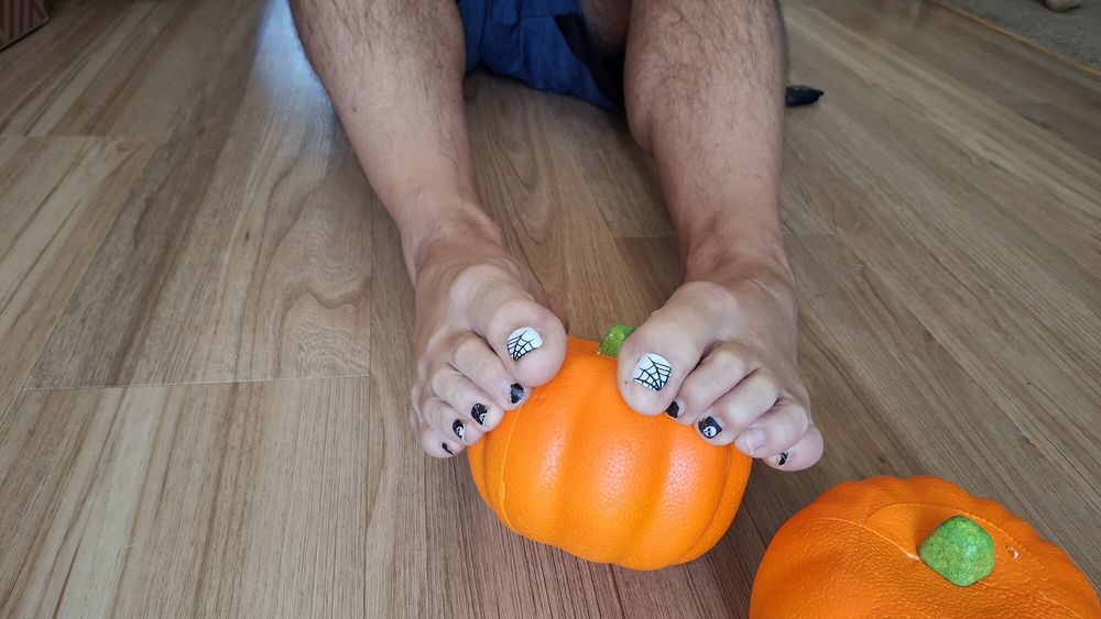 Pumpkin Foot Fetish #22