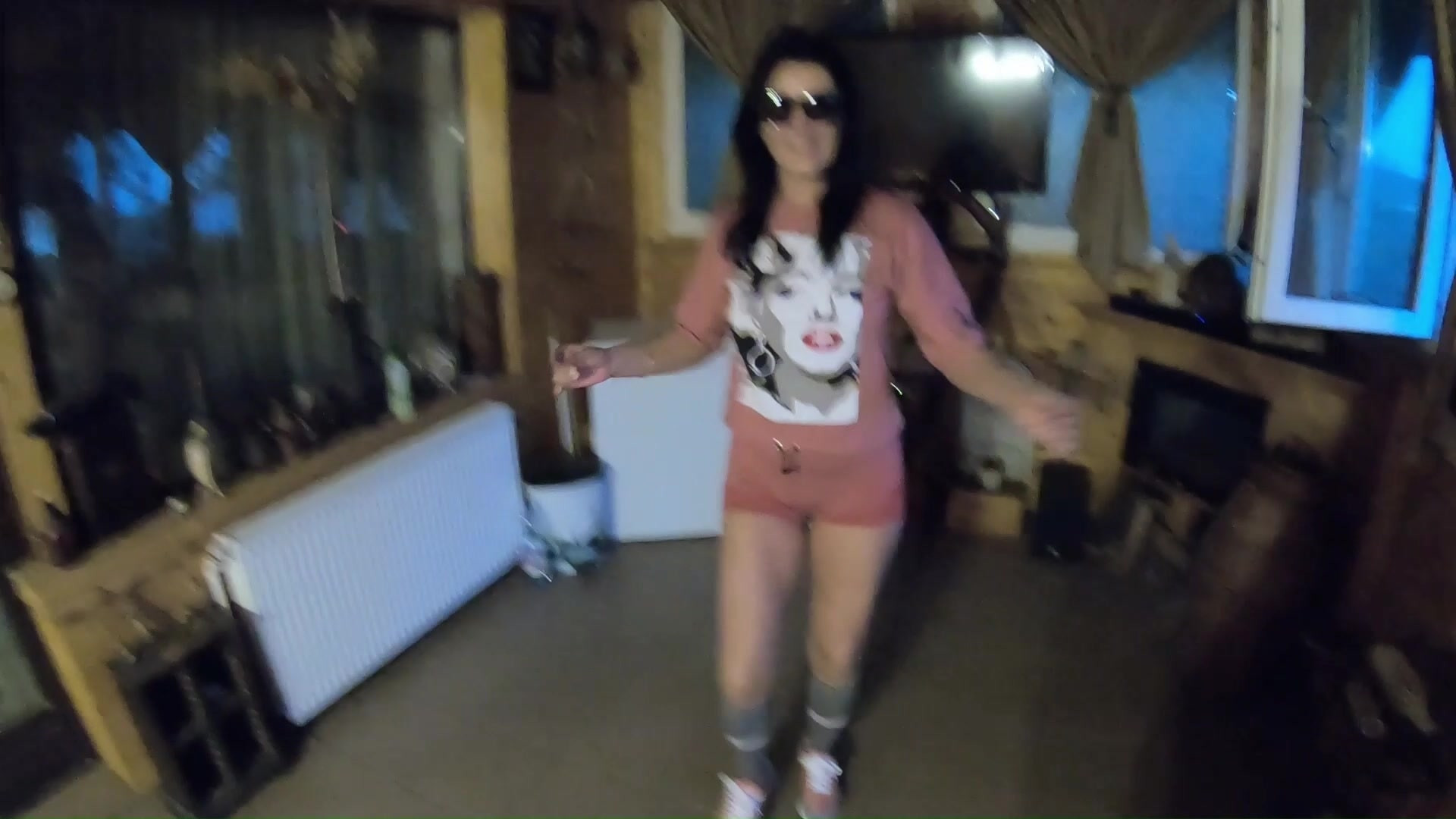 Pink Cameltoe Dance – Tight Pants, Twerking & Teasing Moves #5