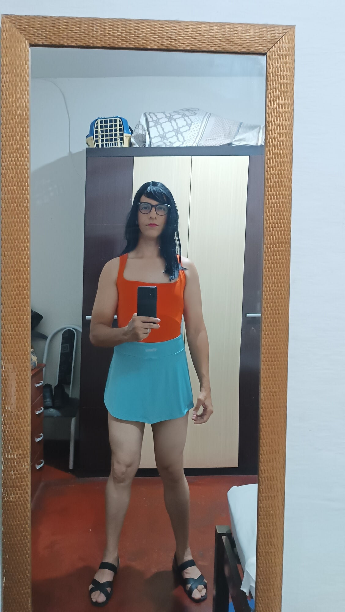 Sakura Bodysuit Orange Green Dresser  #19